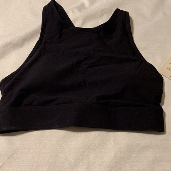 Fabletics Size Medium Sports Bra black - Picture 2 of 8